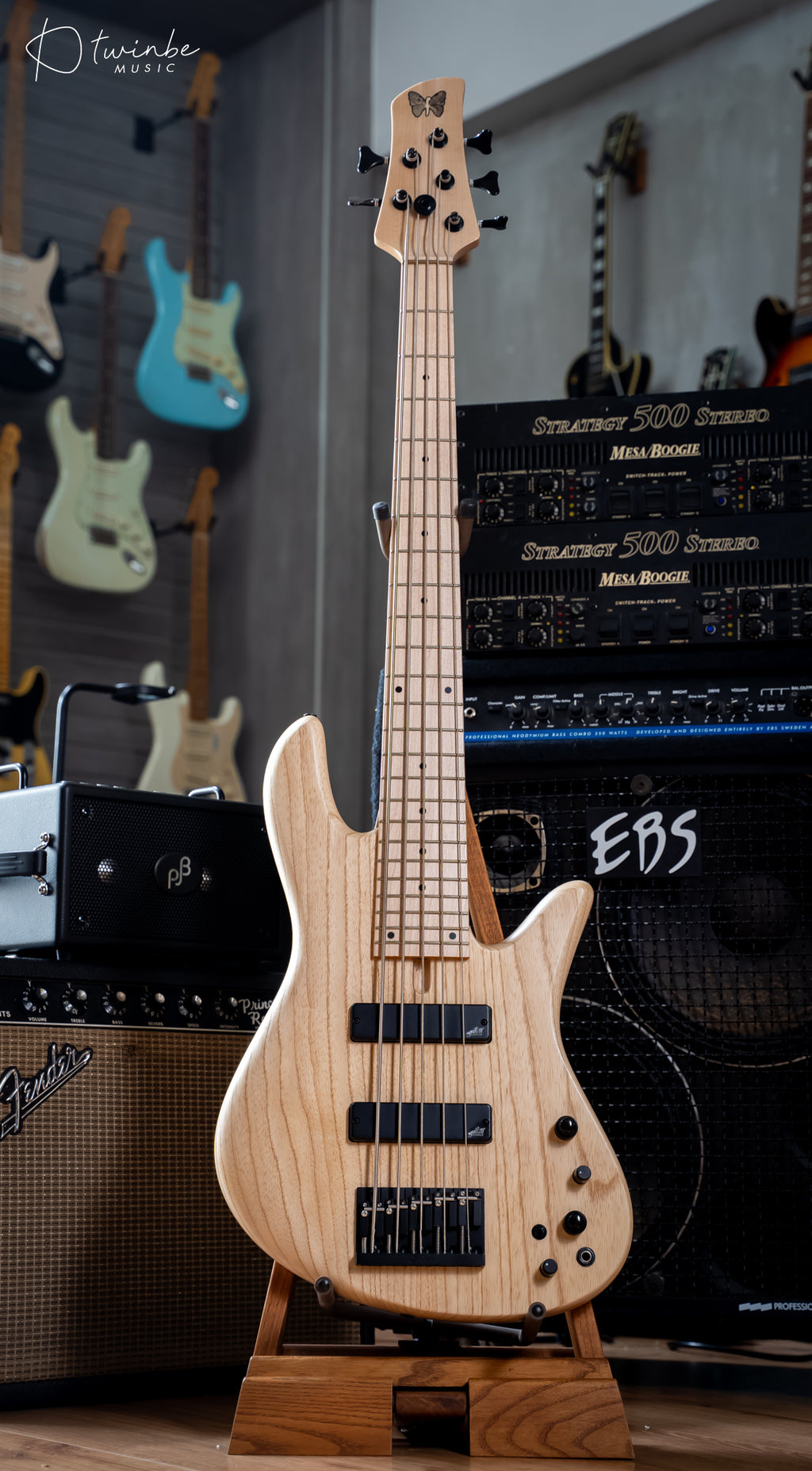 Fodera Emperor Standard 5 Essence Ash