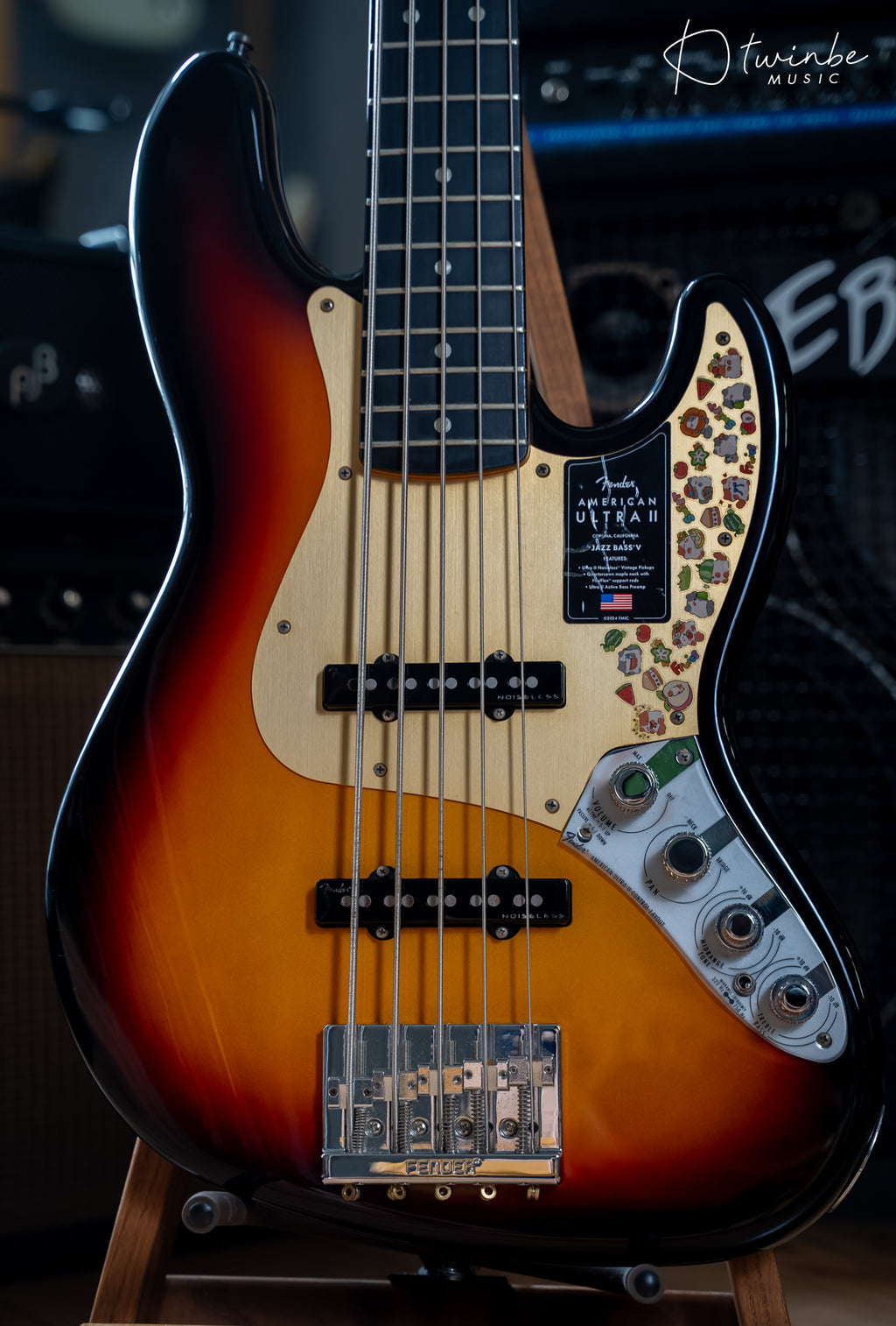 Fender American Ultra II Jazz Bass V