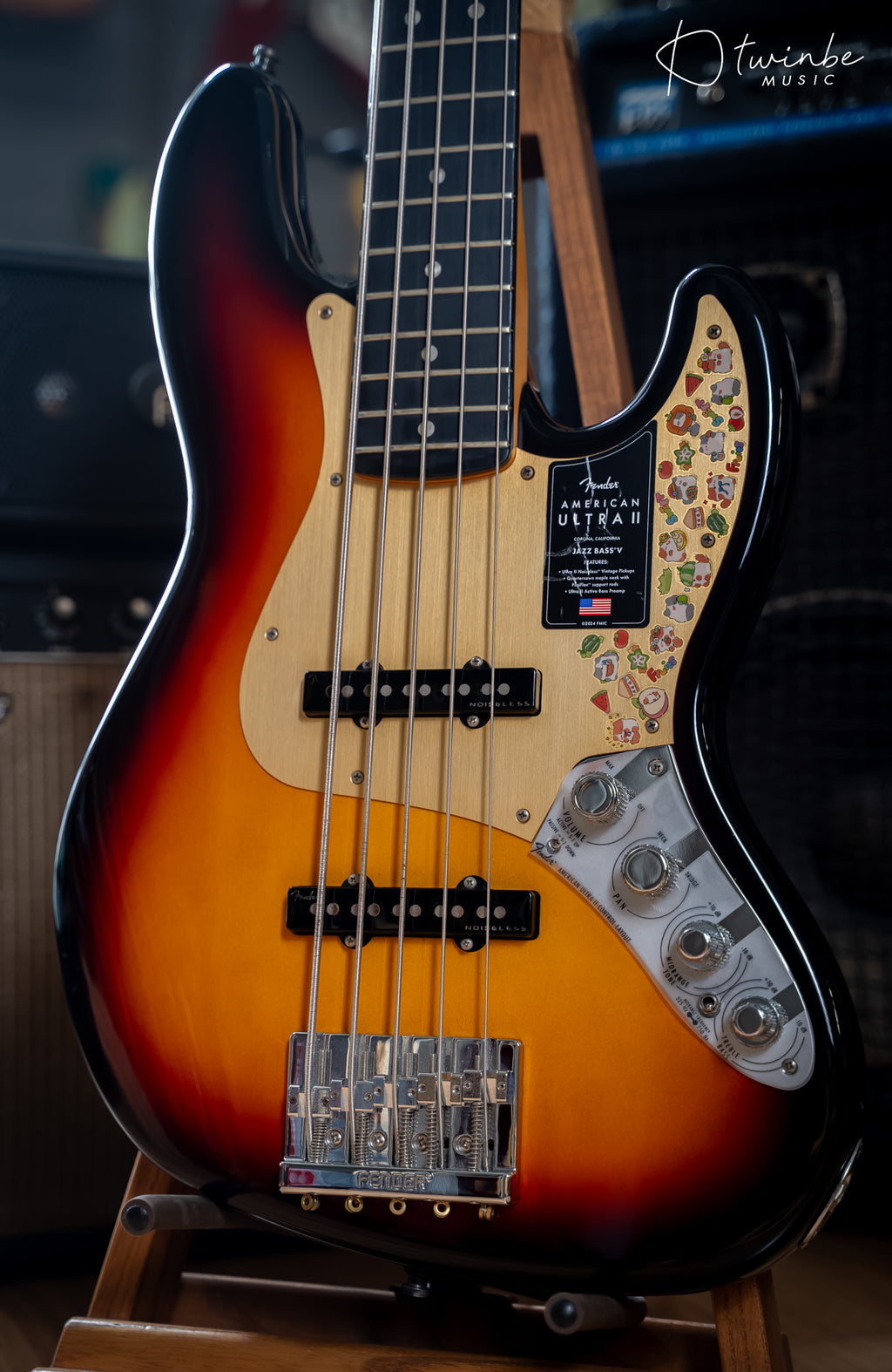 Fender American Ultra II Jazz Bass V