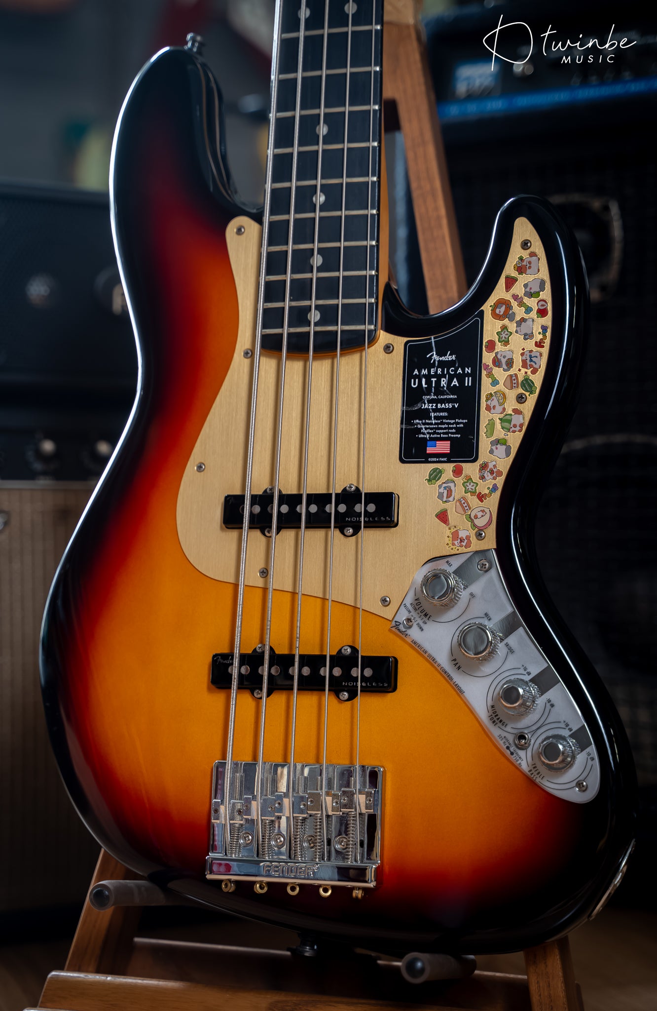 Fender American Ultra II Jazz Bass V