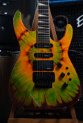 Vintage 1990 Jackson USA Custom Shop Dinky Ultra Rare Tie Dye Graphic