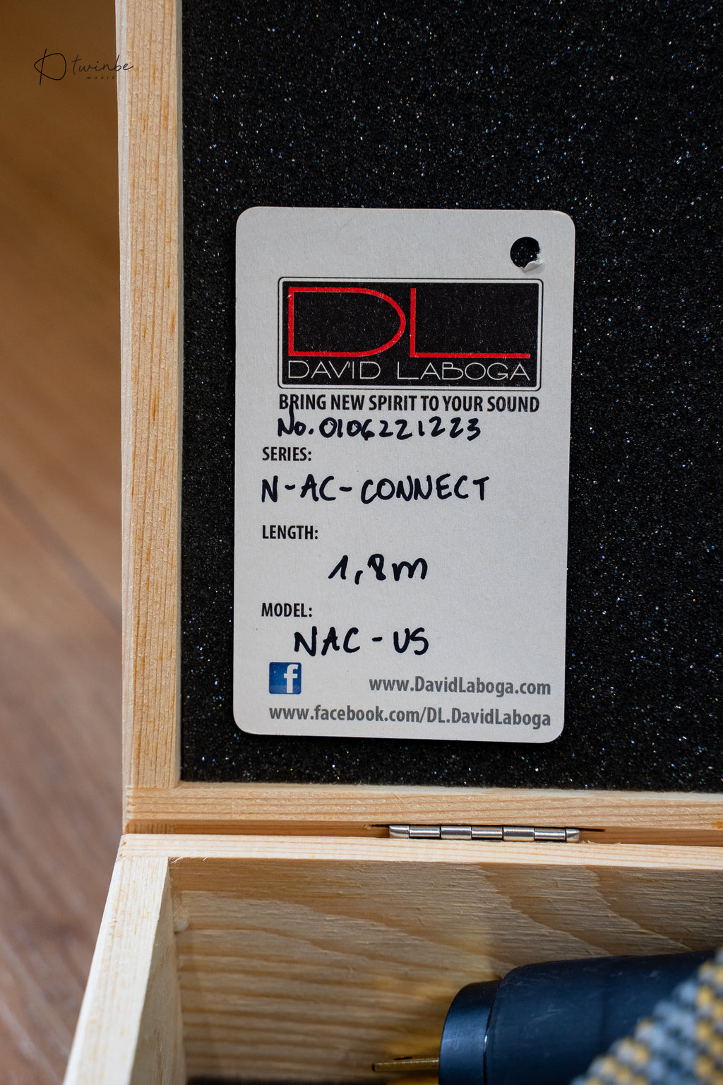 David Laboga custom N-AC Power Cord