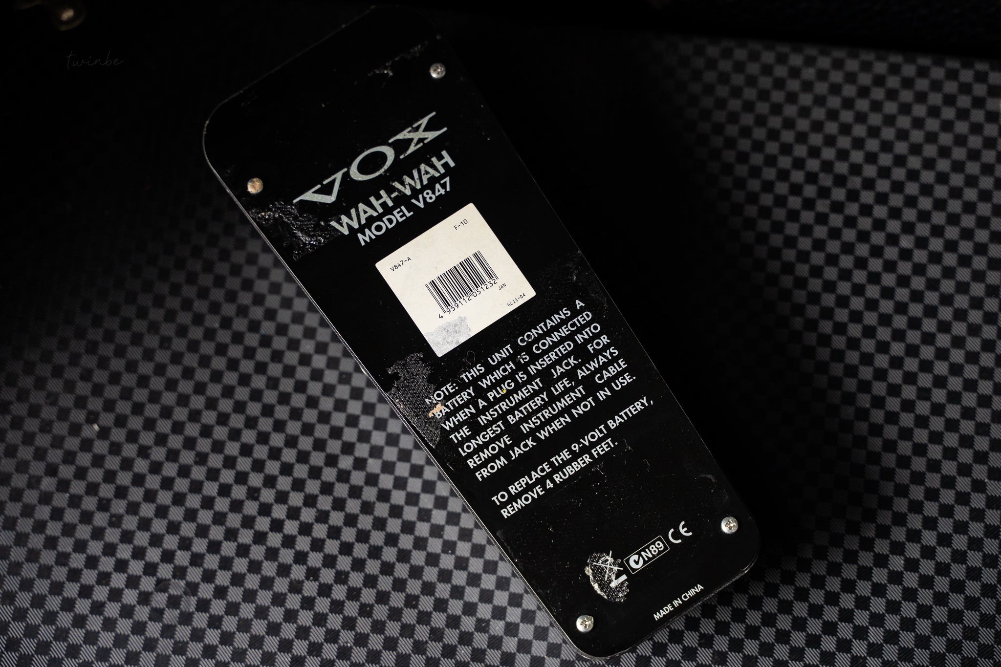 Vox 847 Wah