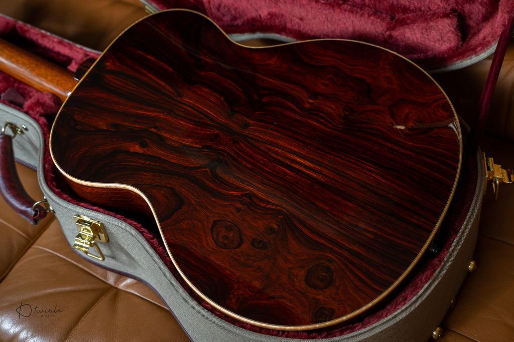 PRS Steve Fischer Tonare Grand Acoustic Guitar Bearclaw Cocobolo Private Stock
