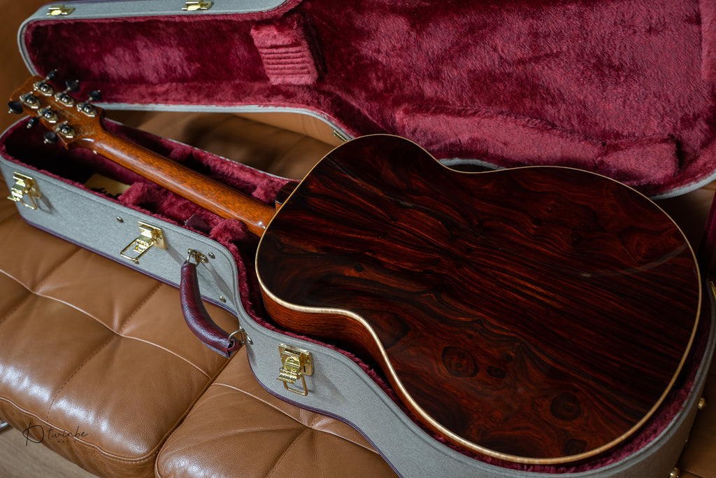 PRS Steve Fischer Tonare Grand Acoustic Guitar Bearclaw Cocobolo Private Stock