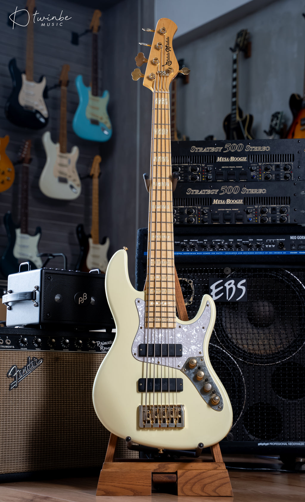 Bassmods K524 Creme Bart Pickup