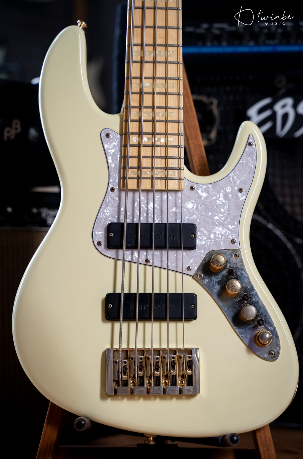 Bassmods K524 Creme Bart Pickup