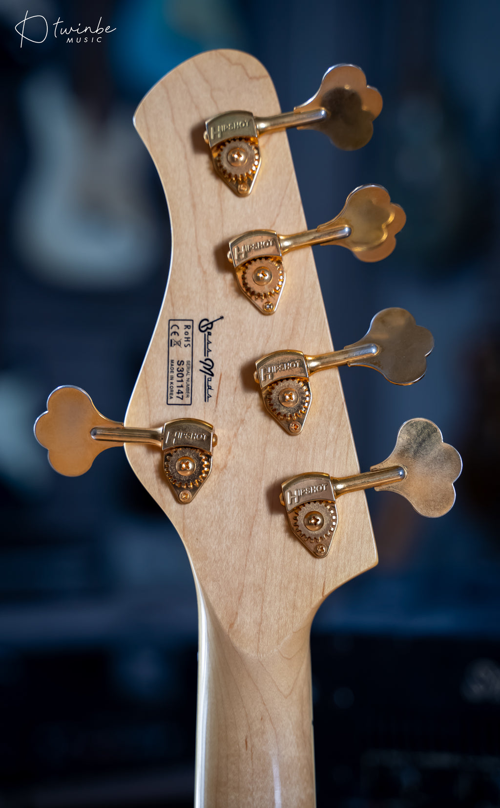 Bassmods K524 Creme Bart Pickup