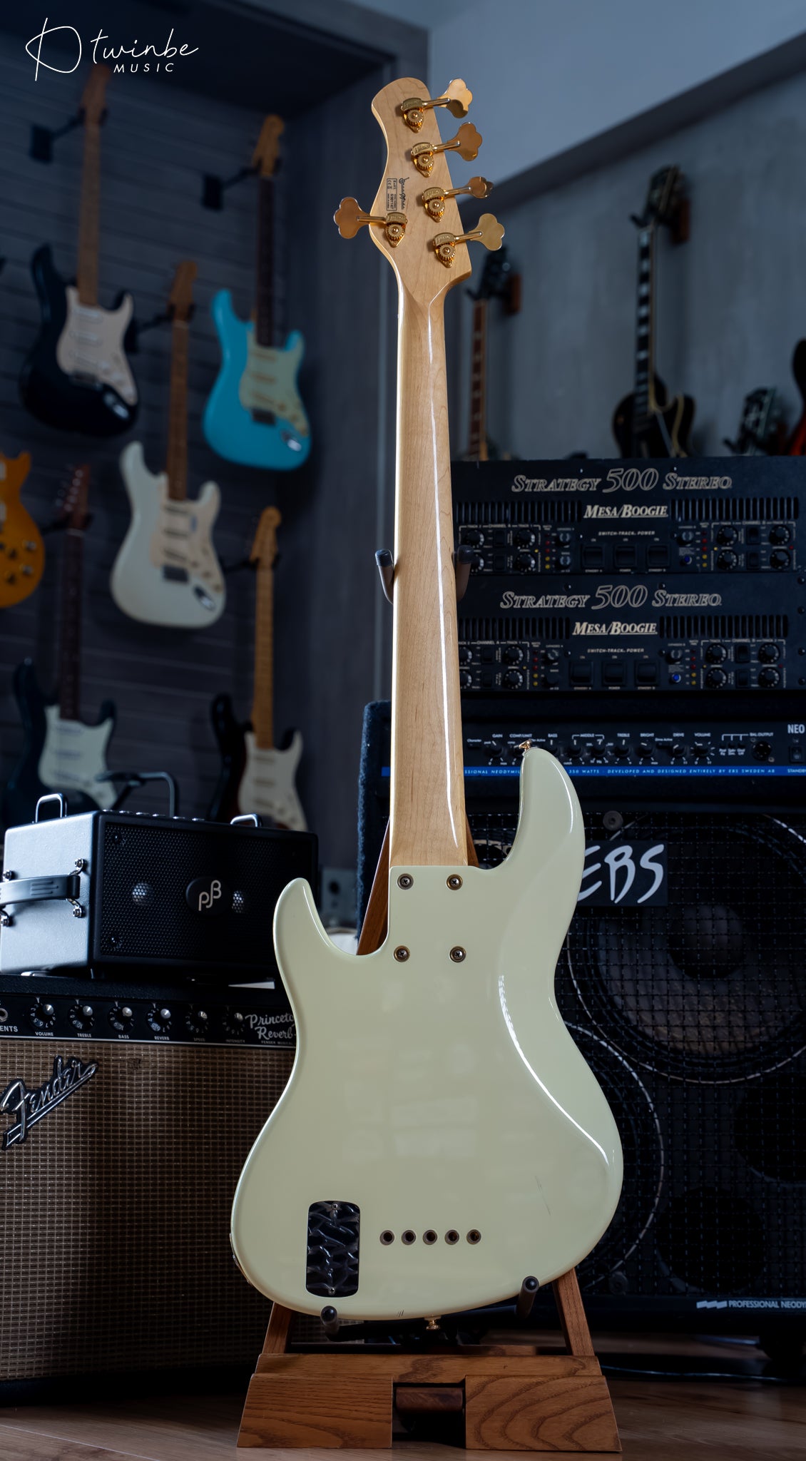 Bassmods K524 Creme Bart Pickup