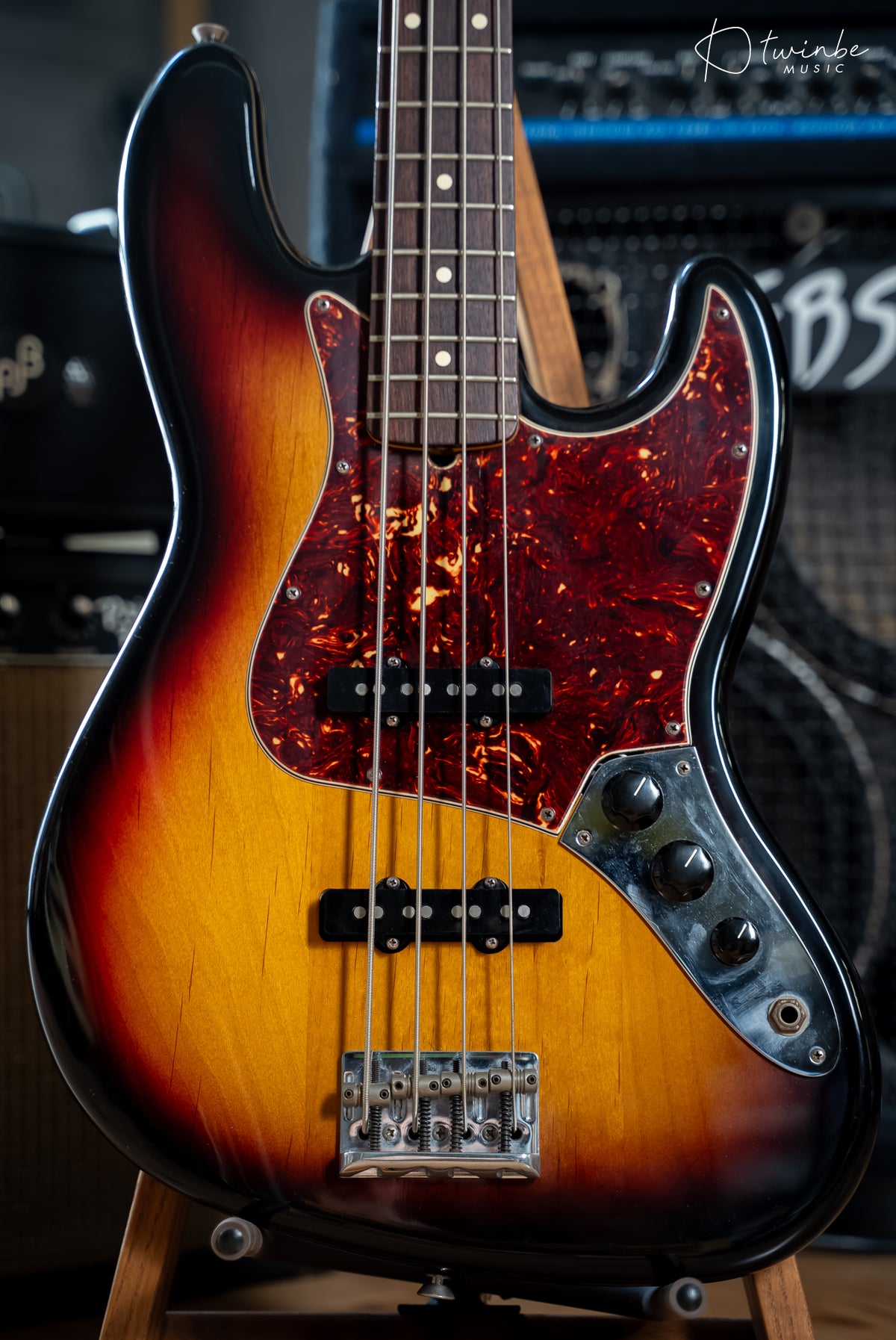 Fender American Standard Jazz Bass SunBurst 4 String Bass