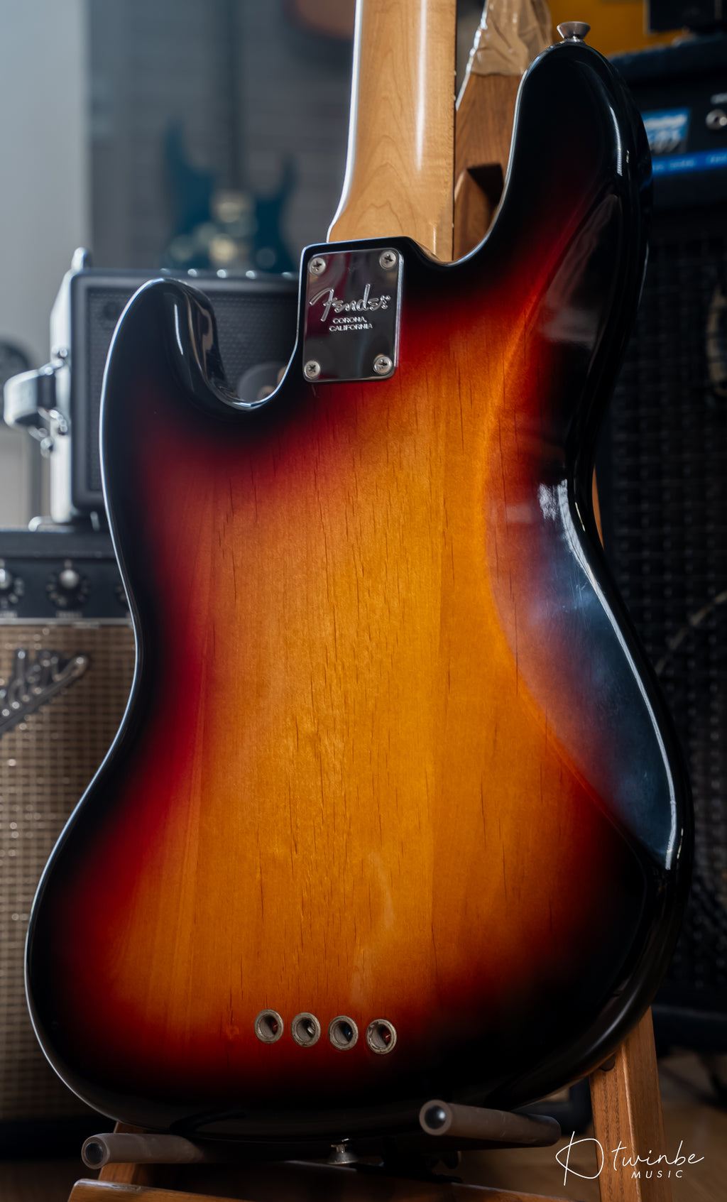 Fender American Standard Jazz Bass SunBurst 4 String Bass
