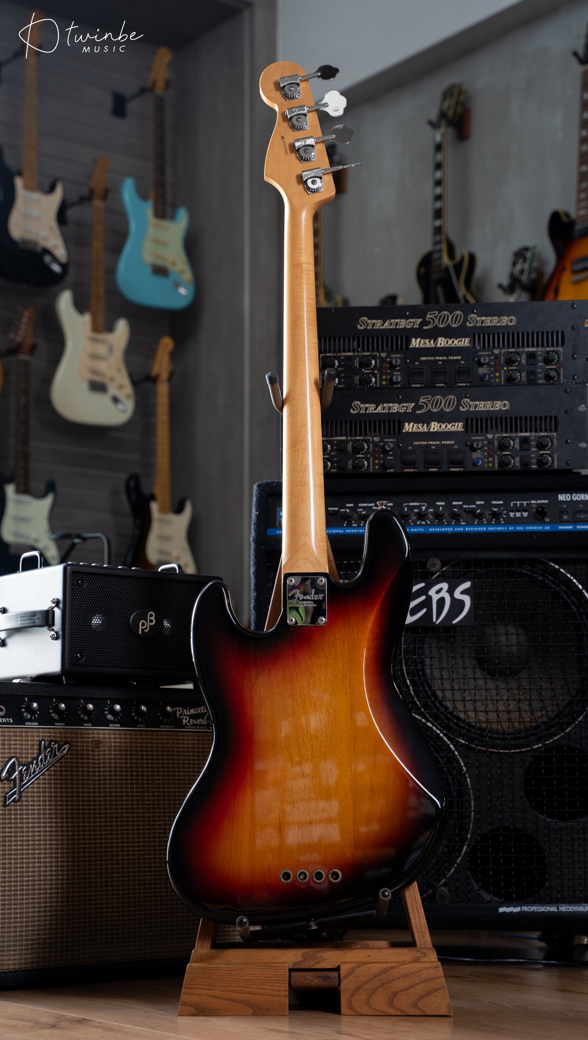 Fender American Standard Jazz Bass SunBurst 4 String Bass