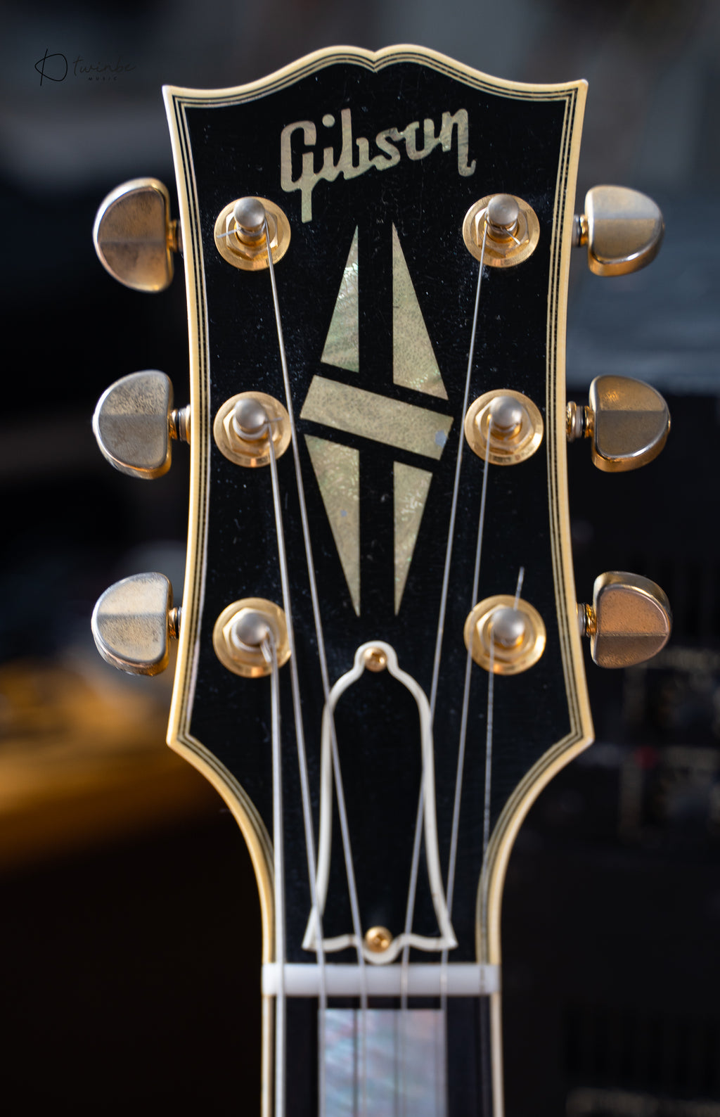 Gibson Custom Shop Murphy Lab 1959 ES-355 Bigsby Ebony Light Aged