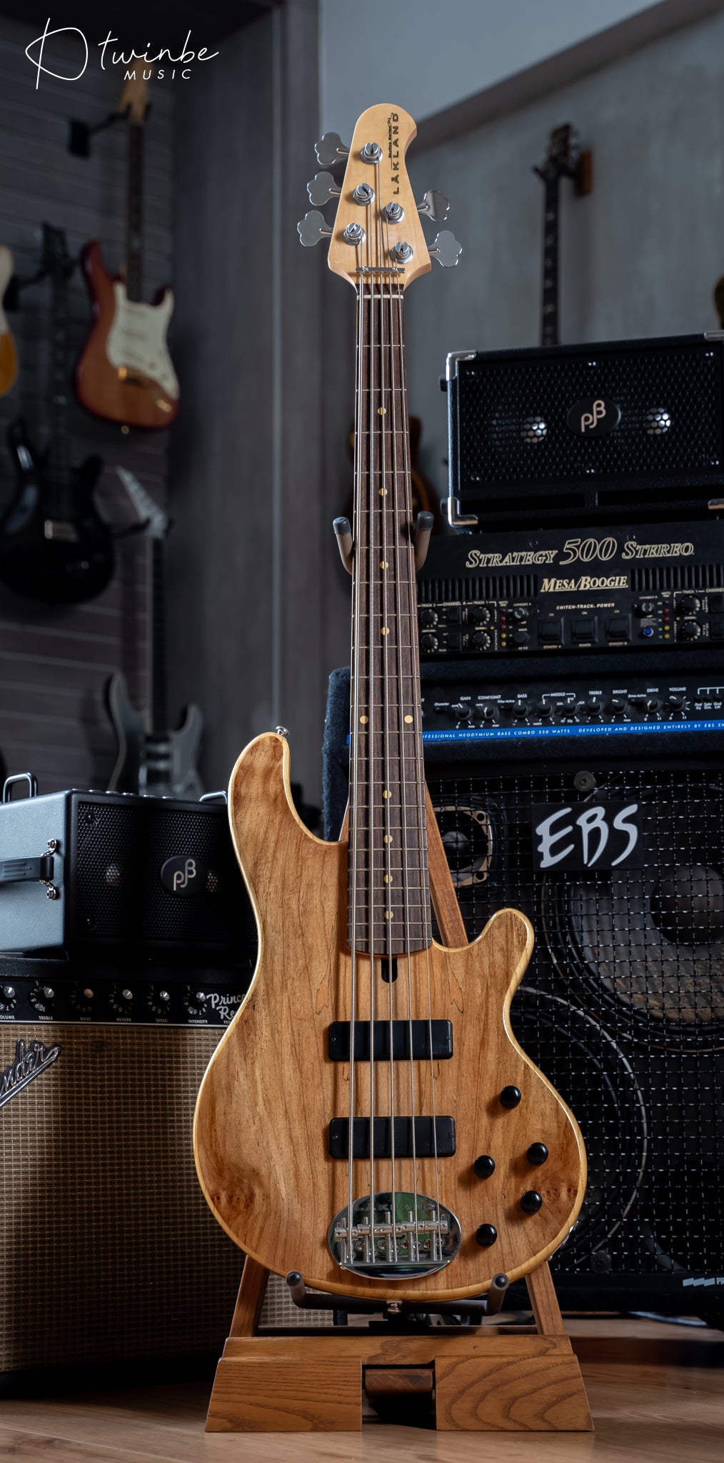 Lakland 55-01 Deluxe Spalted Maple
