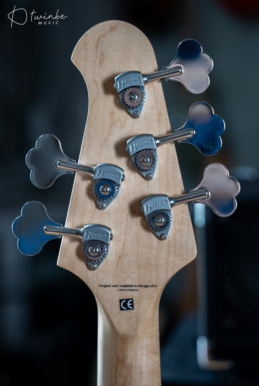 Lakland 55-01 Deluxe Spalted Maple