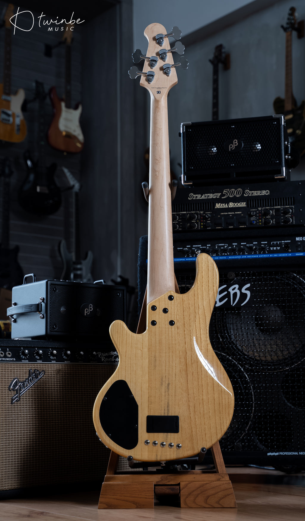 Lakland 55-01 Deluxe Spalted Maple