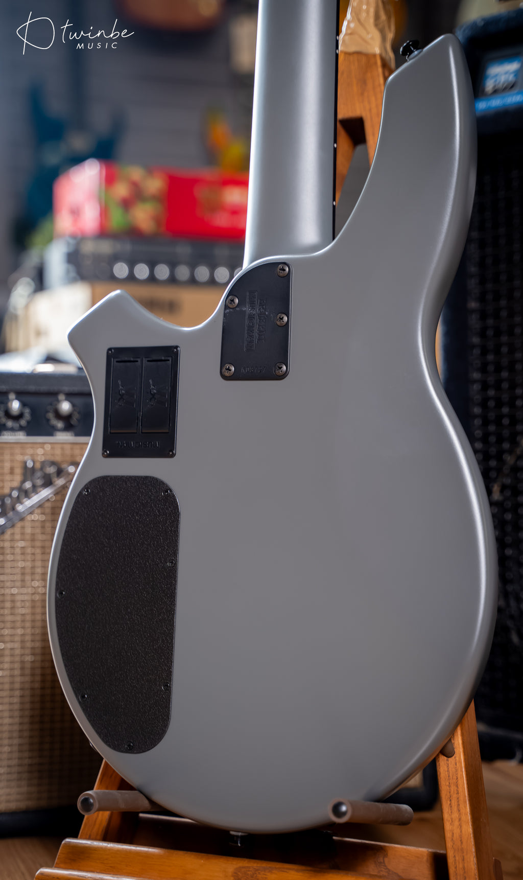 Ernie Ball Music Man Bongo 5 HH Titan Gray