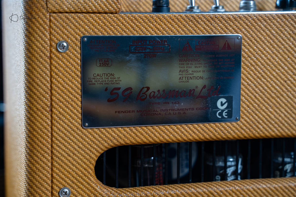 Fender ’59 Bassman LTD Lacquer Tweed