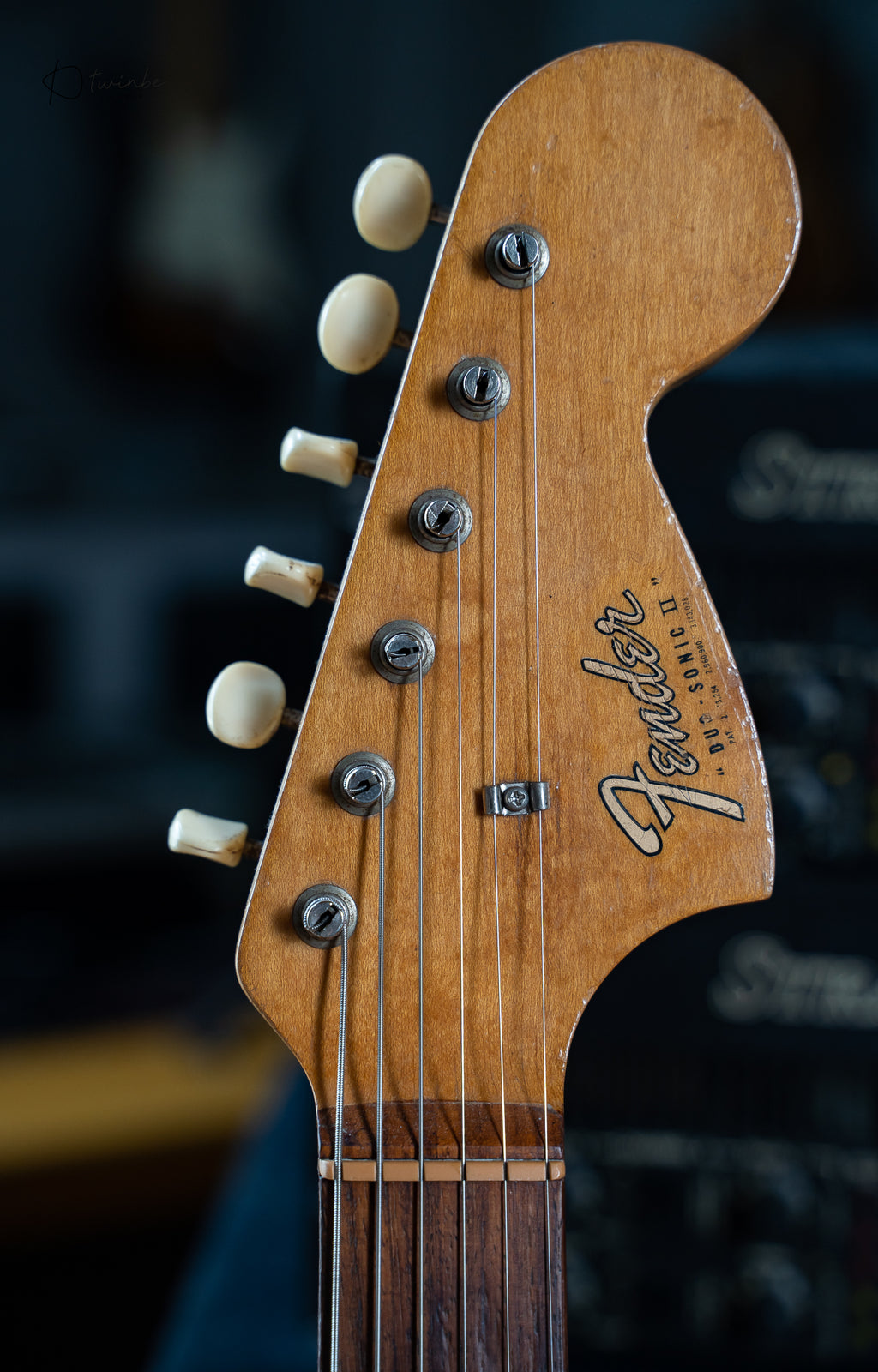 1965 Fender Duo Sonic II All original Daphne Blue