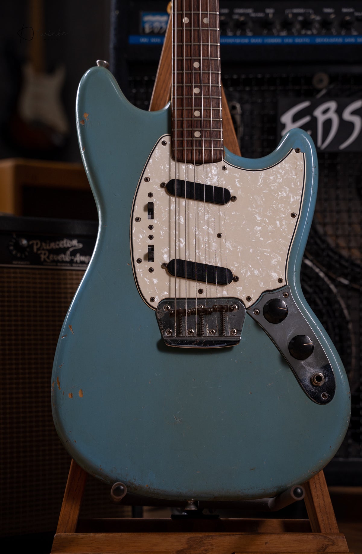 1965 Fender Duo Sonic II All original Daphne Blue