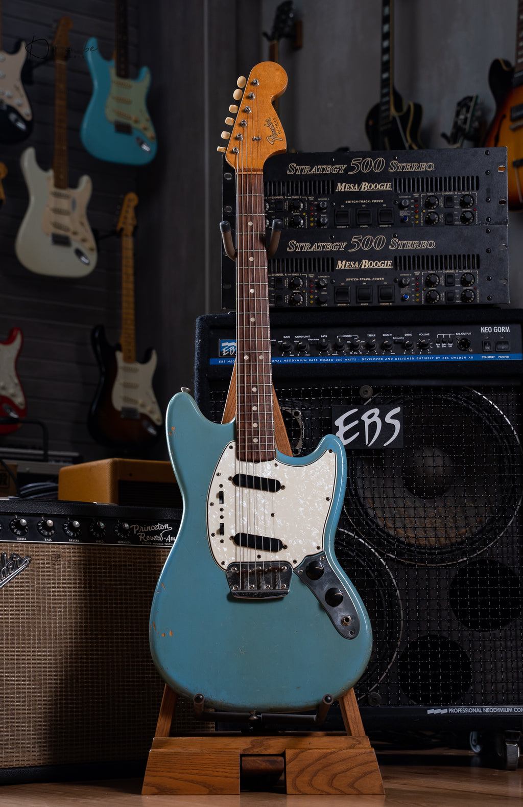 1965 Fender Duo Sonic II All original Daphne Blue