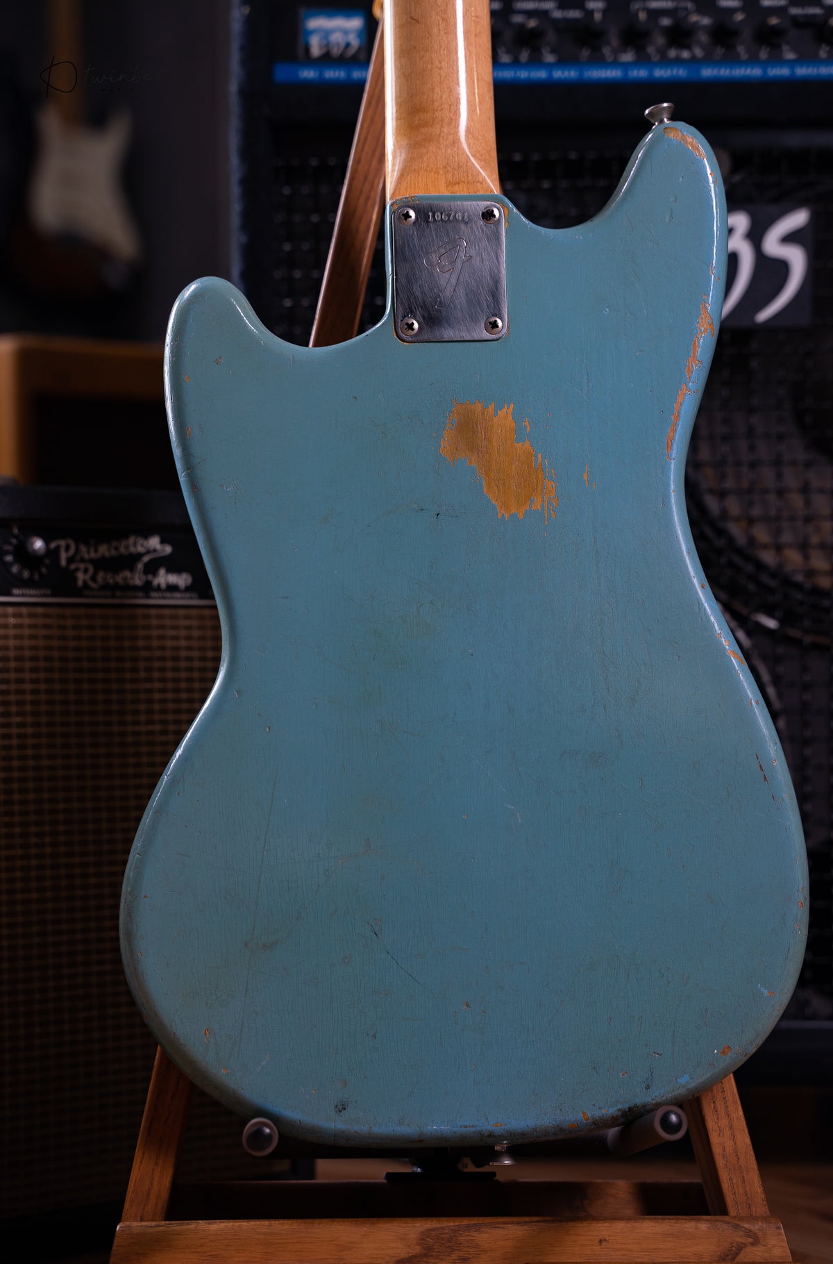 1965 Fender Duo Sonic II All original Daphne Blue