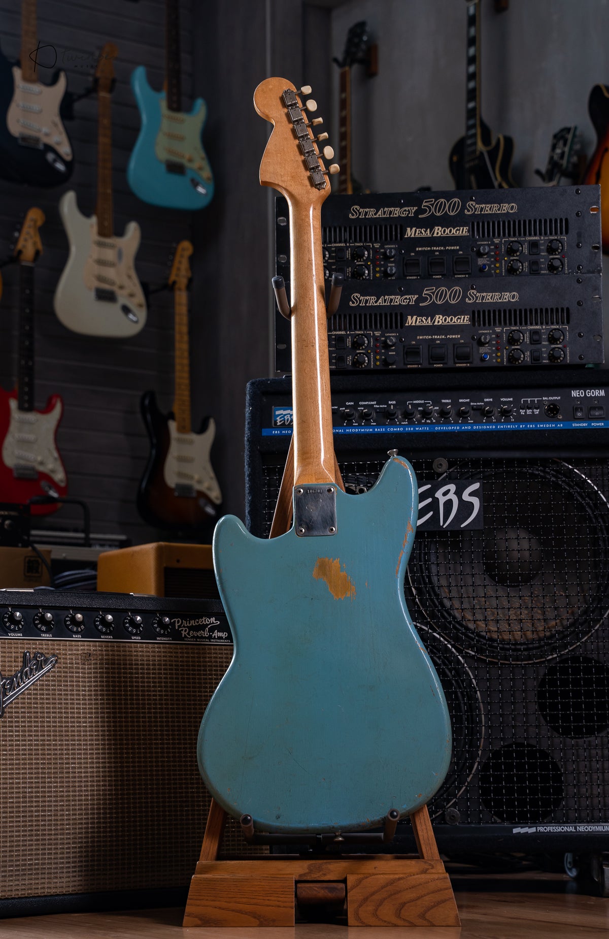 1965 Fender Duo Sonic II All original Daphne Blue