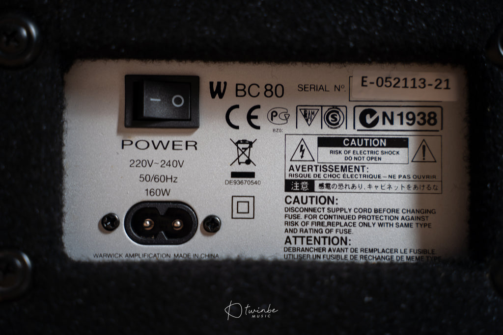 Warwick Rockbass BC-80 Combo Amp