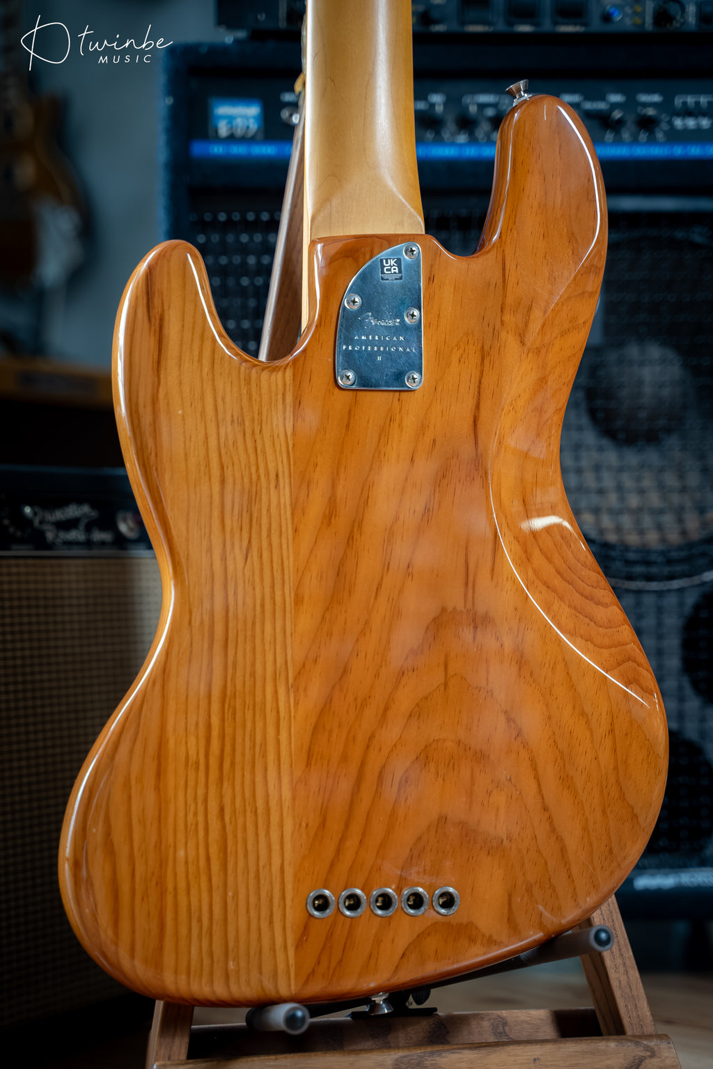 Fender American Professional II Jazz Bass V Roasted Pine
