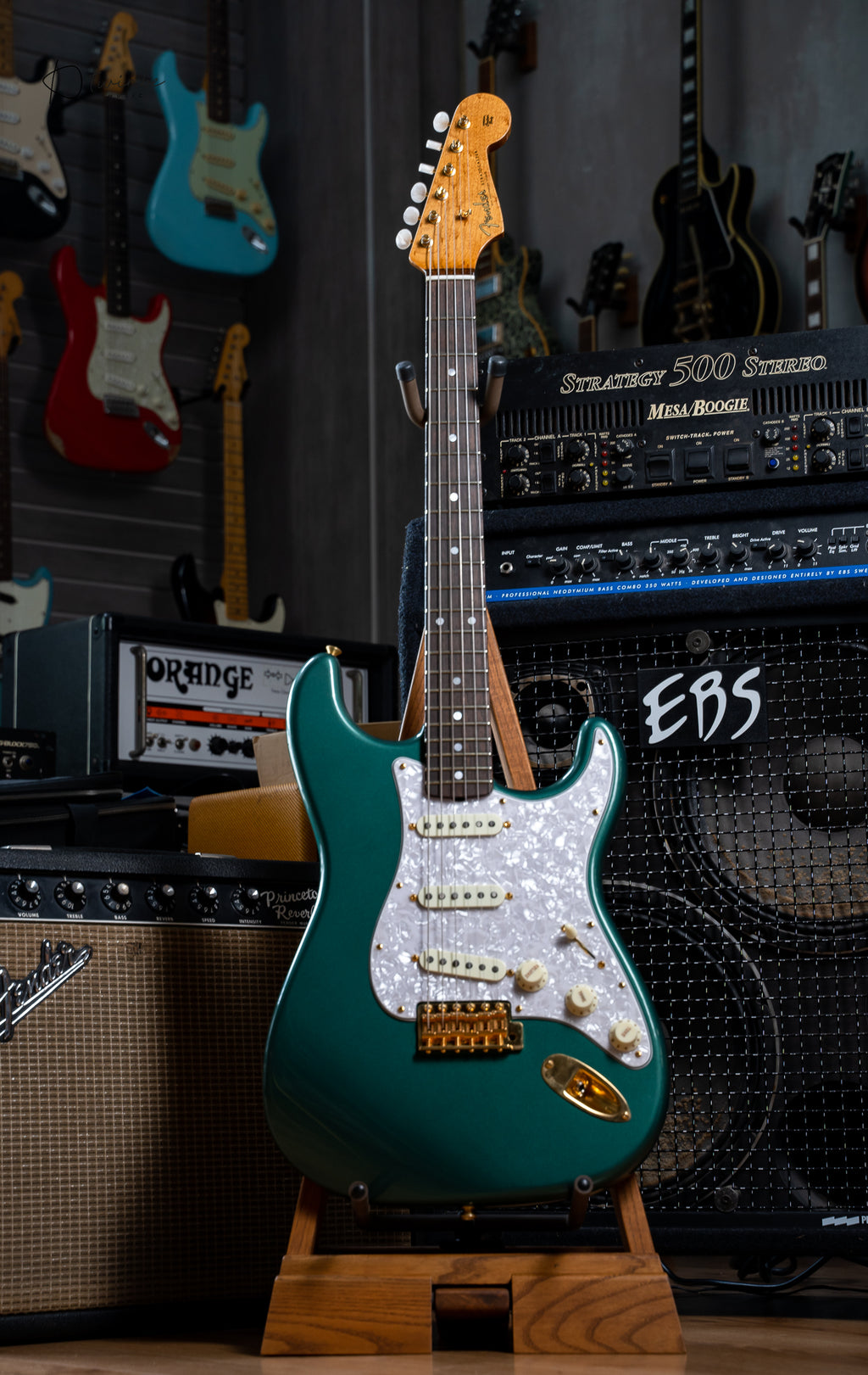 Fender Custom Shop Custom American Stratocaster NOS Sherwood Green