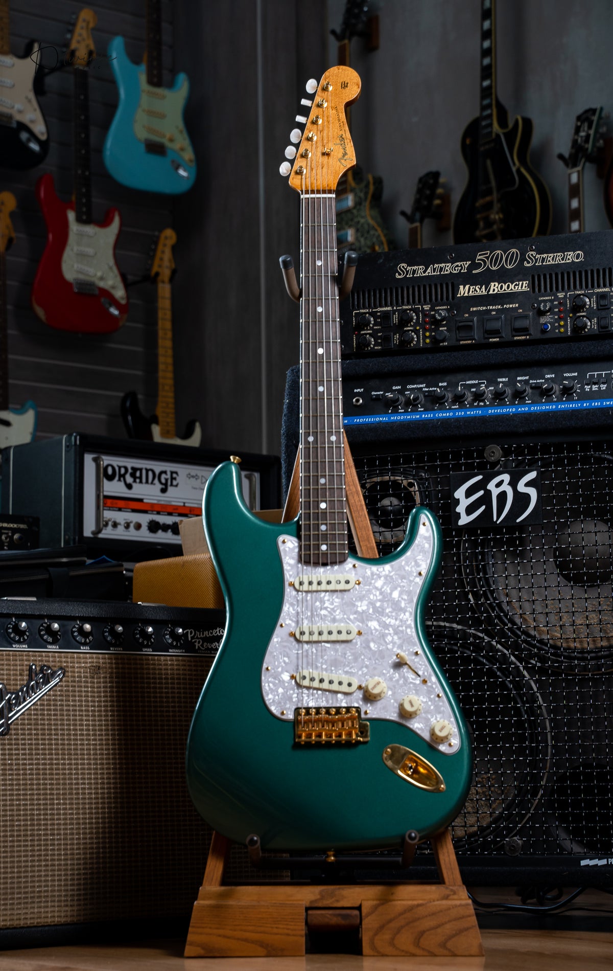 Fender Custom Shop Custom American Stratocaster NOS Sherwood Green