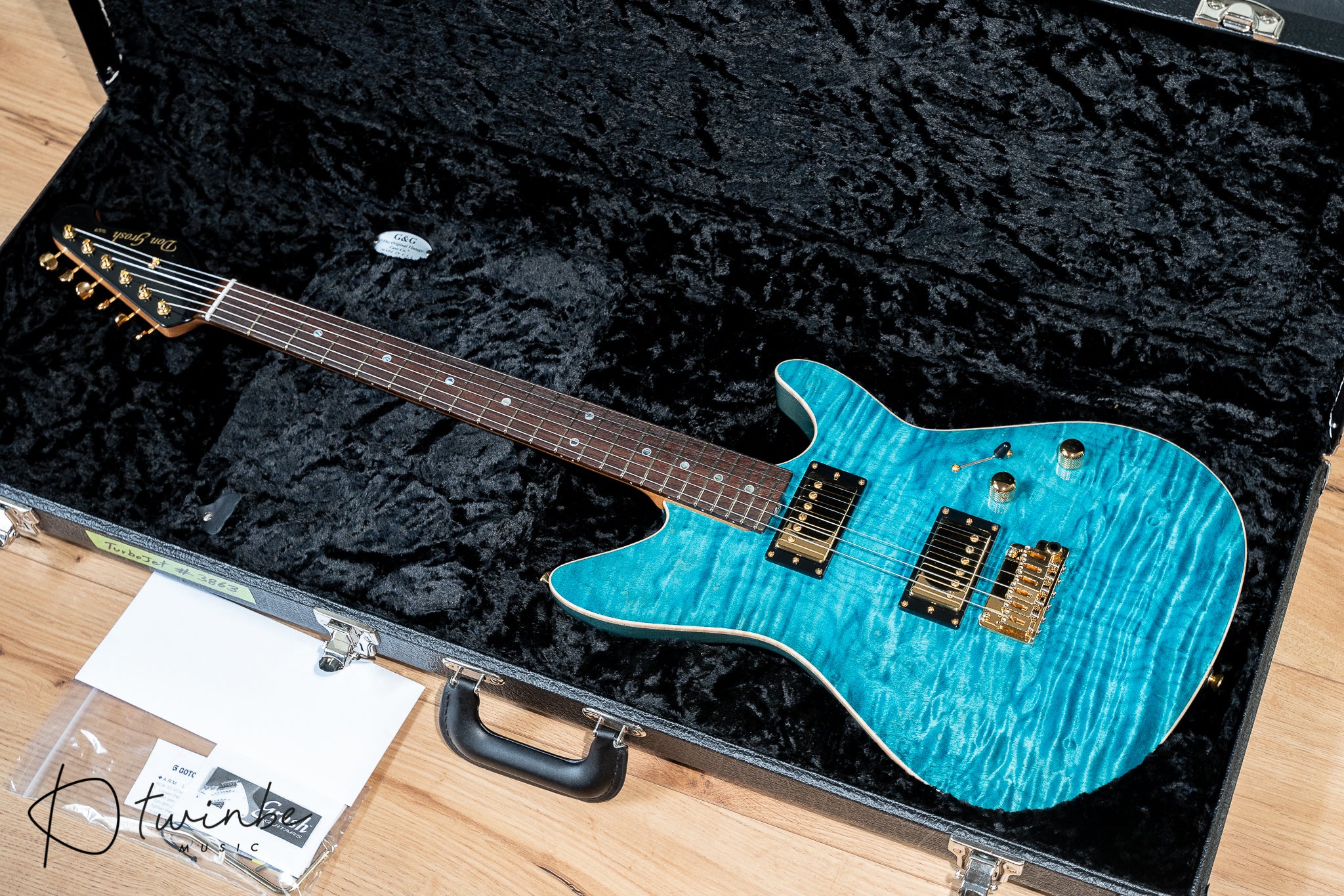 Don Grosh Reserve TurboJet - Aqua Blue