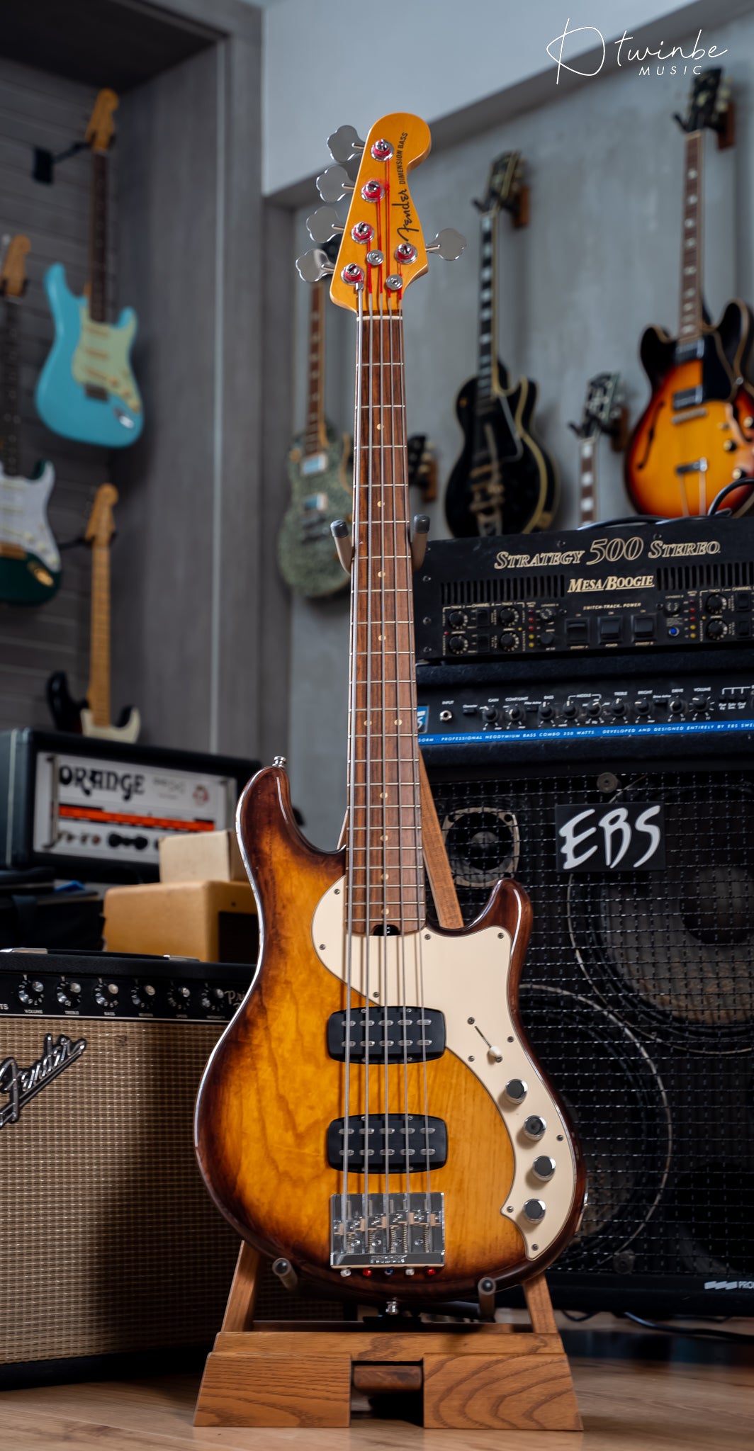 Fender American Deluxe Dimension Bass V HH