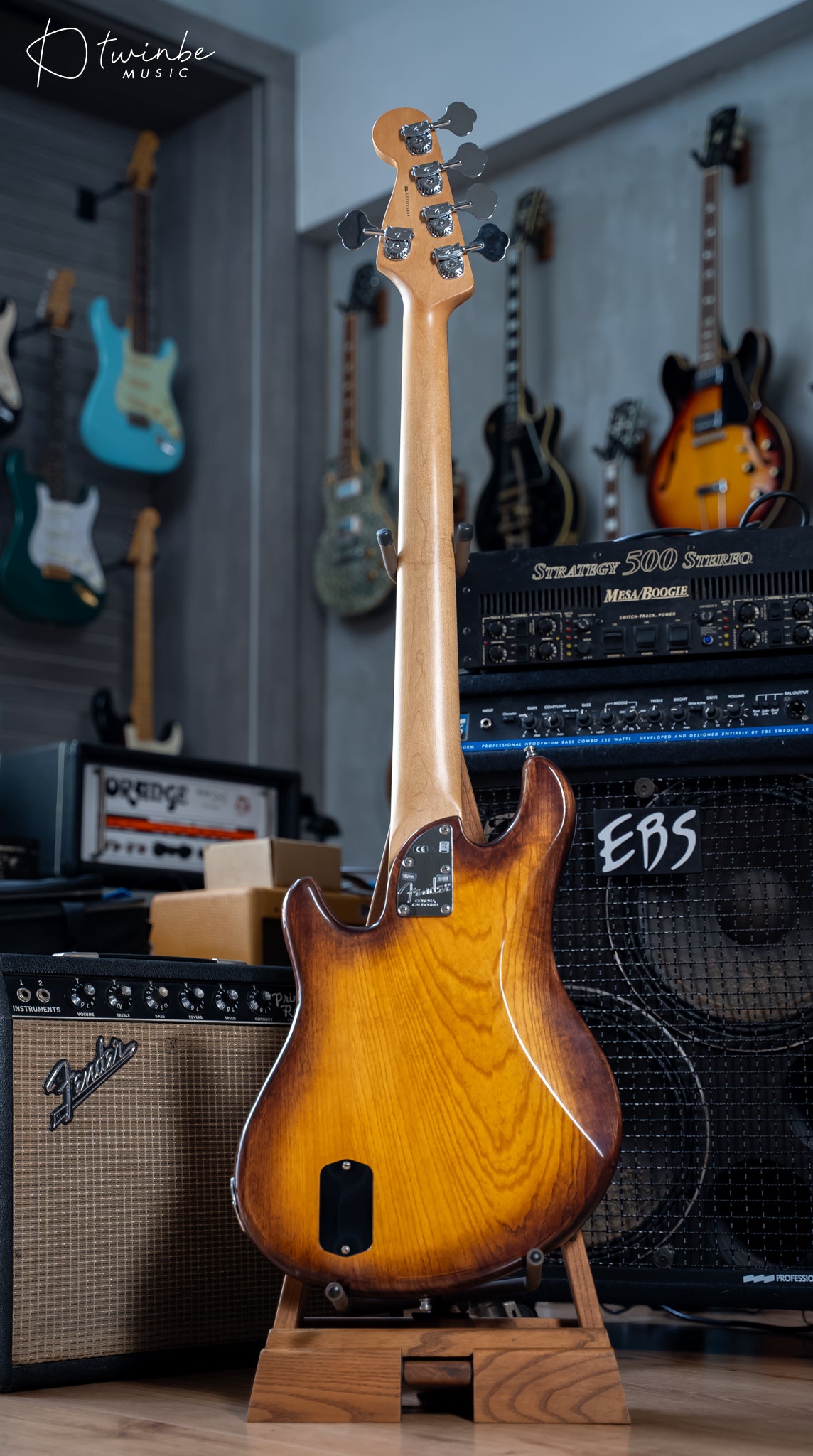 Fender American Deluxe Dimension Bass V HH