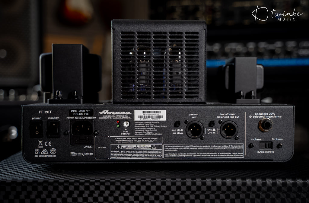 Ampeg Portaflex PF-20T Head & Ampeg Portaflex PF-112