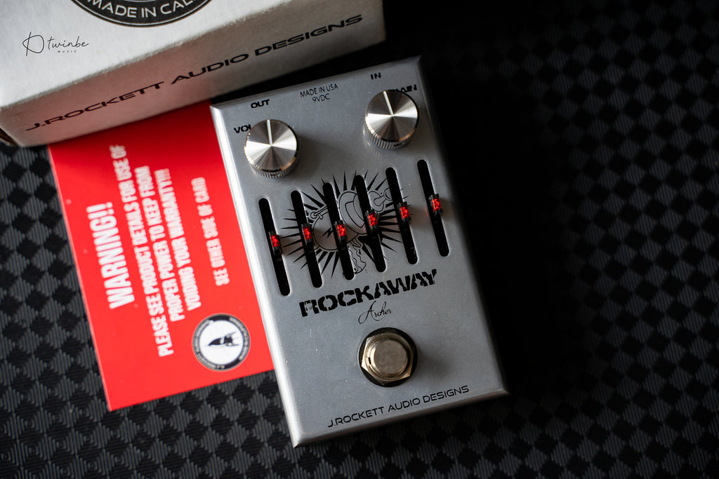 J.Rockett Rockaway Archer Steve Stevens Signature EQ/Overdrive Pedal