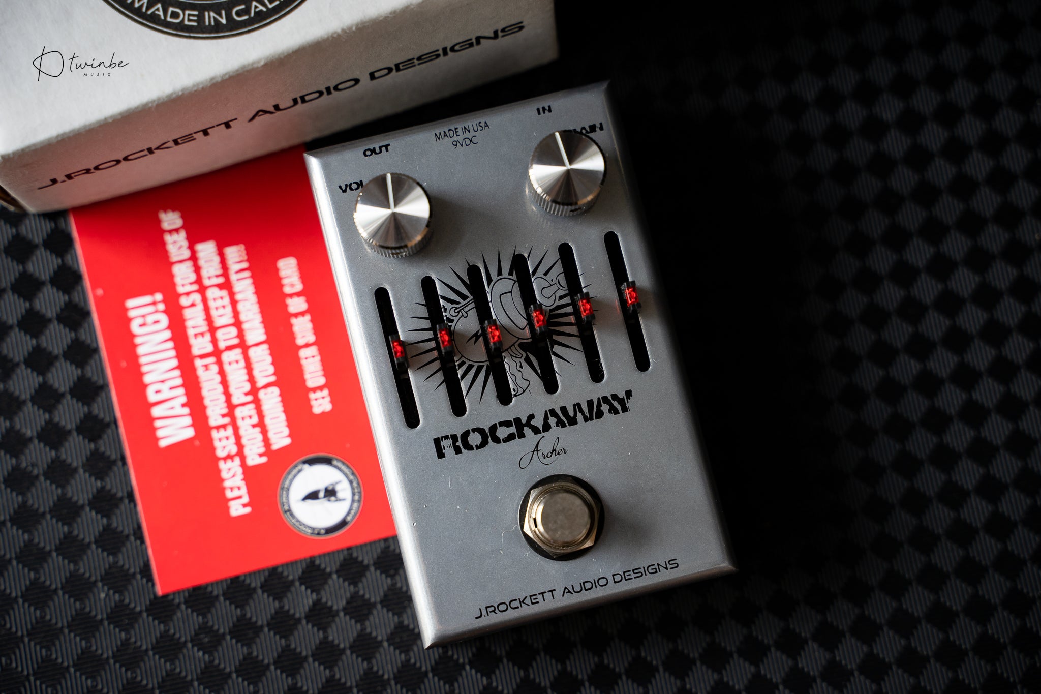J.Rockett Rockaway Archer Steve Stevens Signature EQ/Overdrive Pedal
