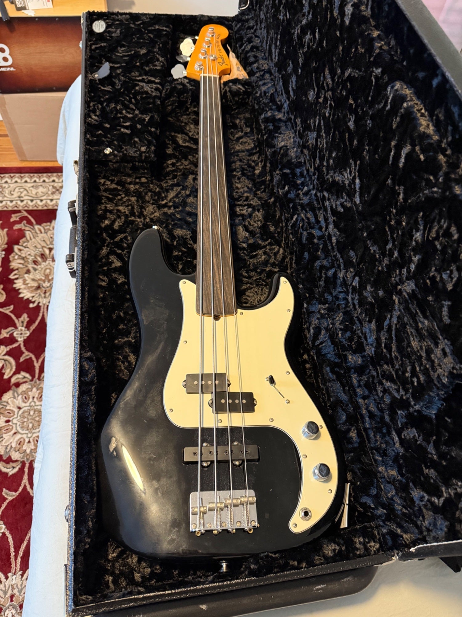 (Pre-Order) Fender Tony Franklin Fretless Precision bass