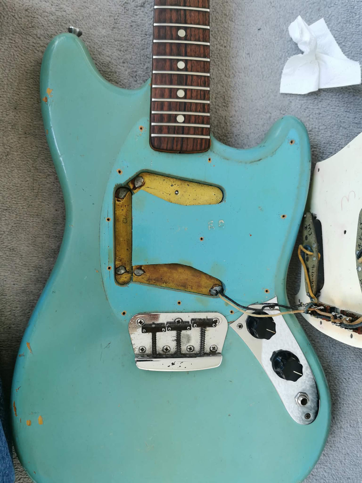 1965 Fender Duo Sonic II All original Daphne Blue