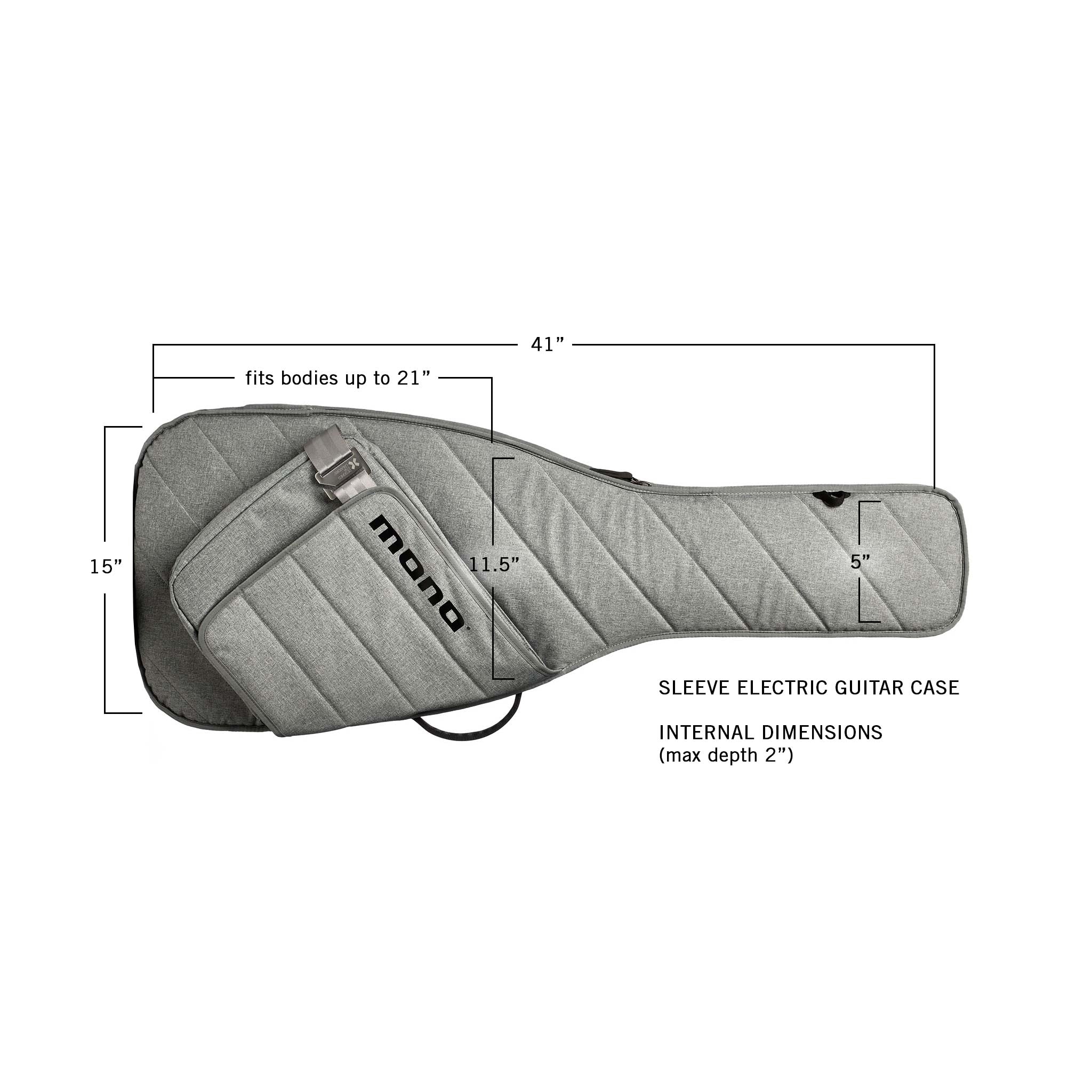 MONO M80 Sleeve Electric Guitar Case, Ash (M80-SEG-ASH)