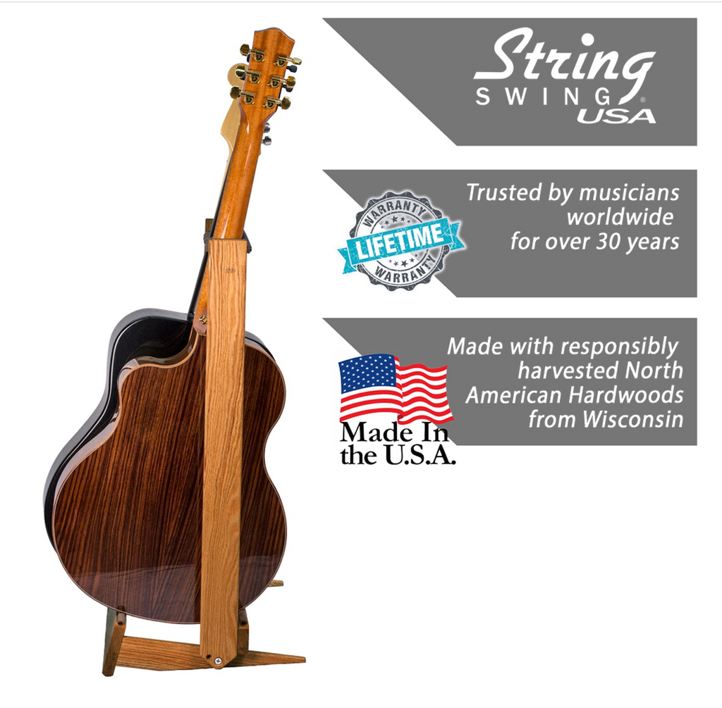 String Swing CC34 Side Loading Inline Guitar Rack