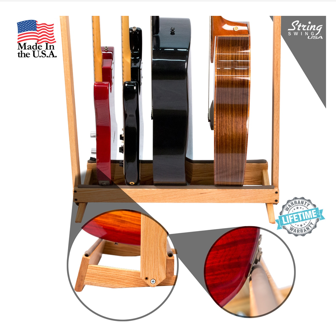 String Swing CC34 Side Loading Inline Guitar Rack