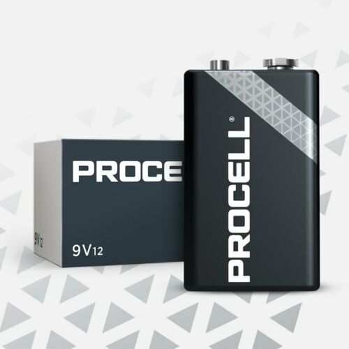 ถ่านอัลคาไลน์ 9V duracell Procell - 1 box (12 ก้อน)