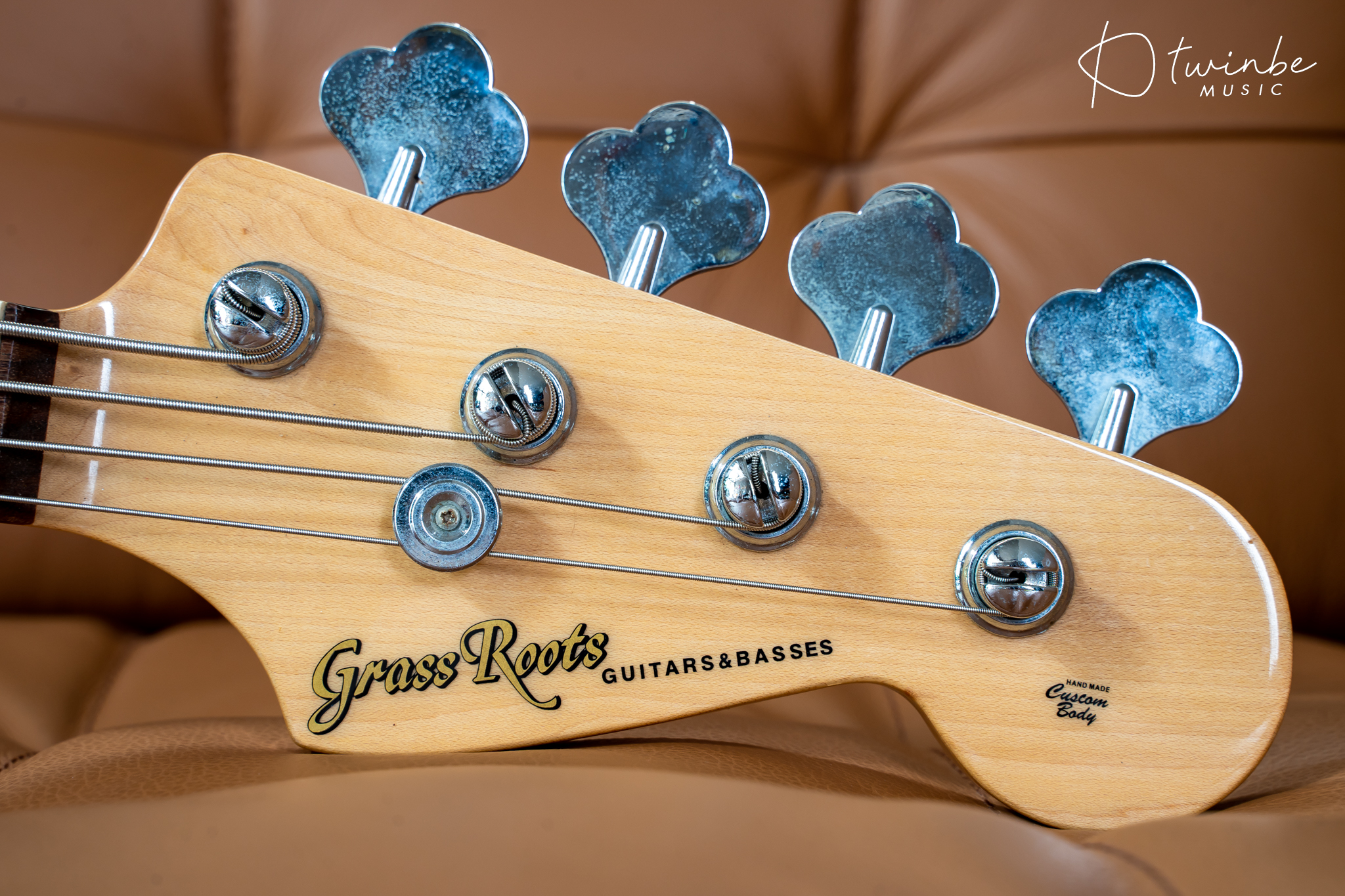Grass Roots G-JB-55R Sunburst Jazz Bass 4 String Bass