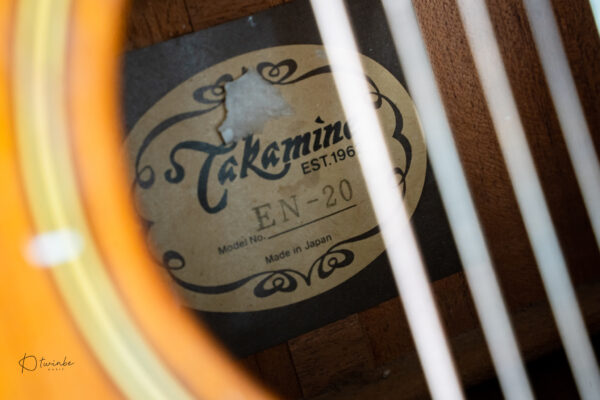 1989 Takamine EN20 - Image 9