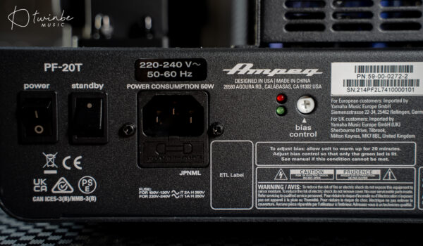 Ampeg Portaflex PF-20T Head & Ampeg Portaflex PF-112 - Image 8