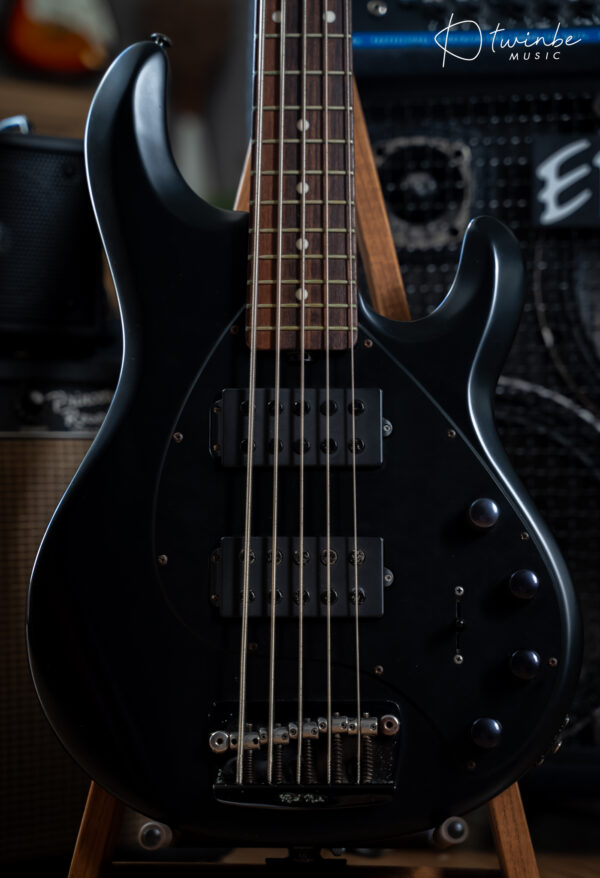 Music Man Stingray5 HH Stealth Black - Image 5