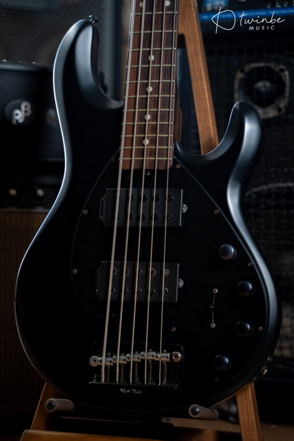 Music Man Stingray5 HH Stealth Black - Image 6