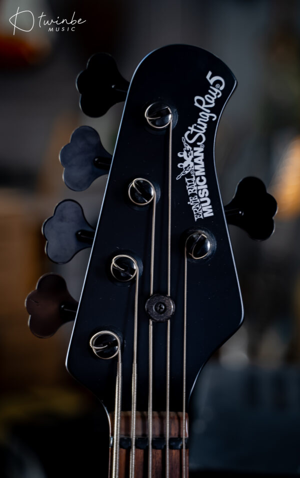 Music Man Stingray5 HH Stealth Black - Image 4