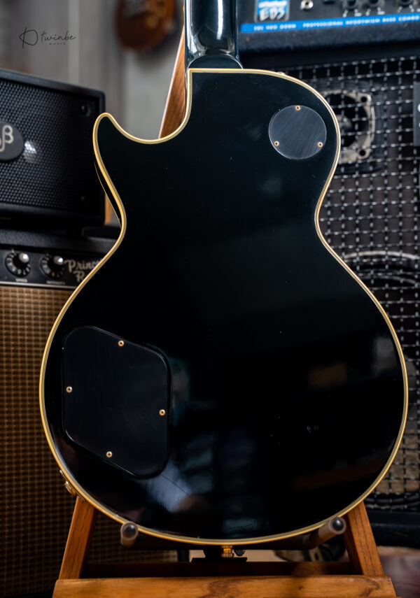 2010 Gibson Custom Shop 1957 Reissue Les Paul Custom VOS Black Beauty - Image 5